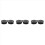 3Pack Typewriter Ribbon Twin Spool Pack Ink for Most Typewriter Black 2