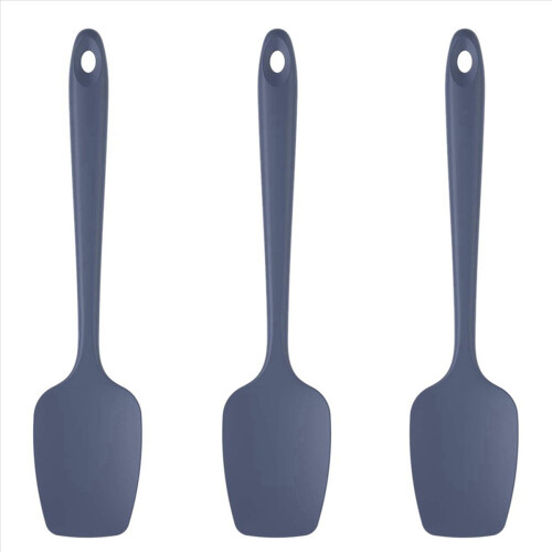 3 Pcs Silicone Spatula Black High Temperature 2
