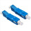 2 PCS Singlemode-Glasfaseradapter für optische Leistungsmesser 6