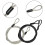 Travel Security Cable Lock,Braided Steel Coated Safety Cable 4