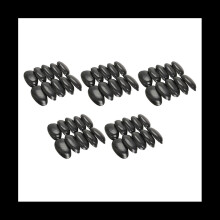 10 Pairs Plastic Hairdressing Dye Coloring Ear Cover Shield Protector