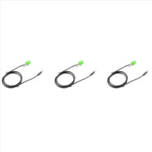 3X 6Pin Green Connector Audio Cable Wire for Jazz Fit 2002-2006