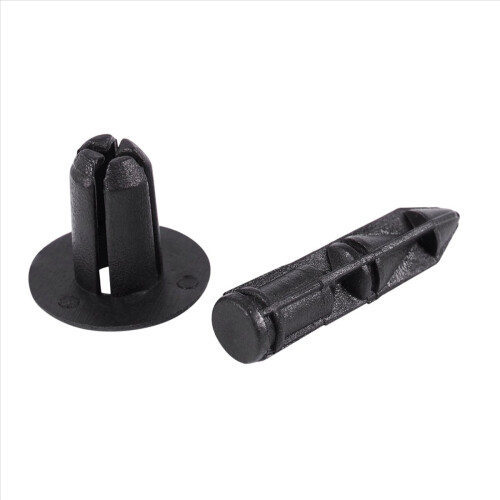 100x Modanatura Sportello Parafango Rivetti In Plastica Fissaggio 2