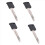 Smart Remote Key Entry Blank Blade For SX-4 Grand Vitara,Black 1