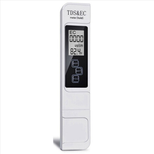 2X TDS EC-måler digital vandkvalitetstester 0-9999 PPM-måling 1