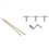 Anfänger Musical Paar Holz 5A Drumsticks Drumsticks 4