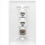 2X Ethernet Coax vægplade, hun-til-hun vægplade 2