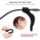 Brillestropp justerbar brilleholder 3 stk universal passform sport 3