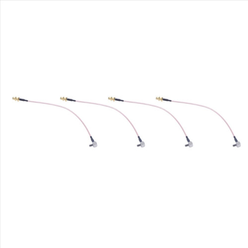 Cabo coaxial pigtail SMA fêmea de 8 polegadas para TS9 macho RG316