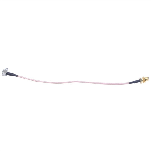 Cabo coaxial pigtail SMA fêmea de 8 polegadas para TS9 macho RG316 2