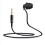 Short Cable Unilateral Headset Earpiece in Ear 3.5mm Jack for Phone 4
