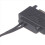 Lot de 2 câbles d'alimentation CC 5521 12 V, câble SATA vers CC 6