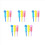 6 PCS Hair Care Foam Rollers Magic Sponge Soft Tools for Women 3