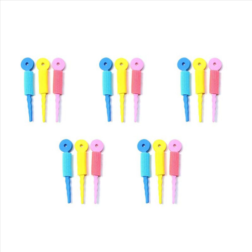 6 PCS Hair Care Foam Rollers Magic Sponge Soft Tools for Women 2