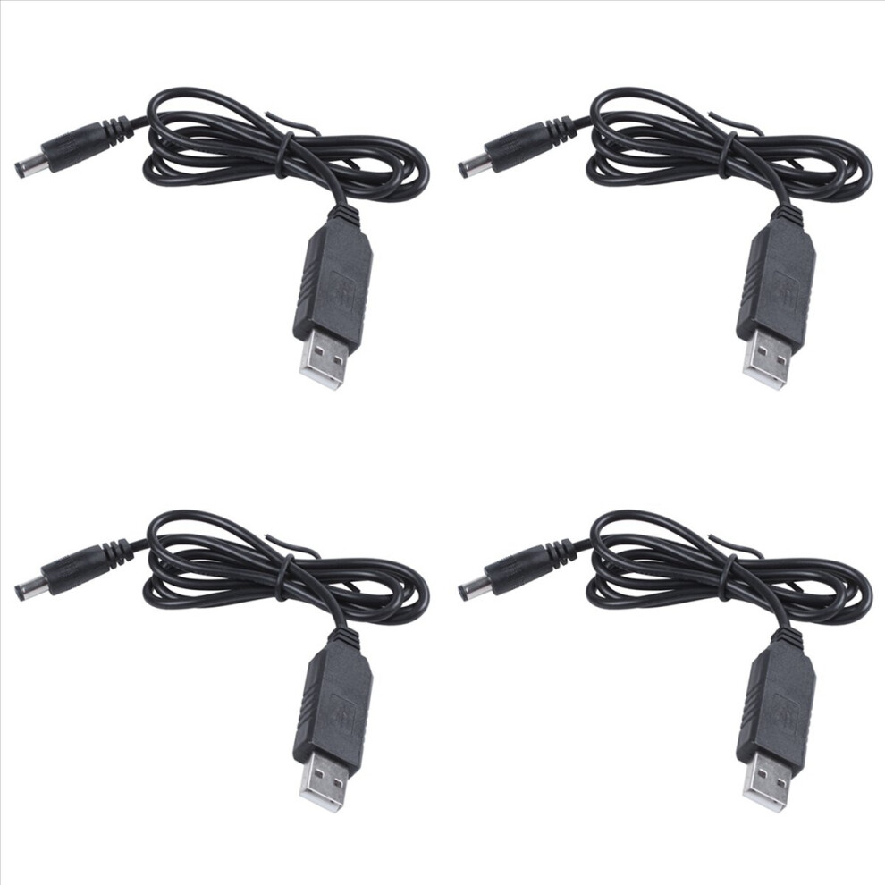 5V To Dc 12V 2.1Mm X 5.5Mm Module Cable Plug,Usb To Dc Cable -1M 4852508212678