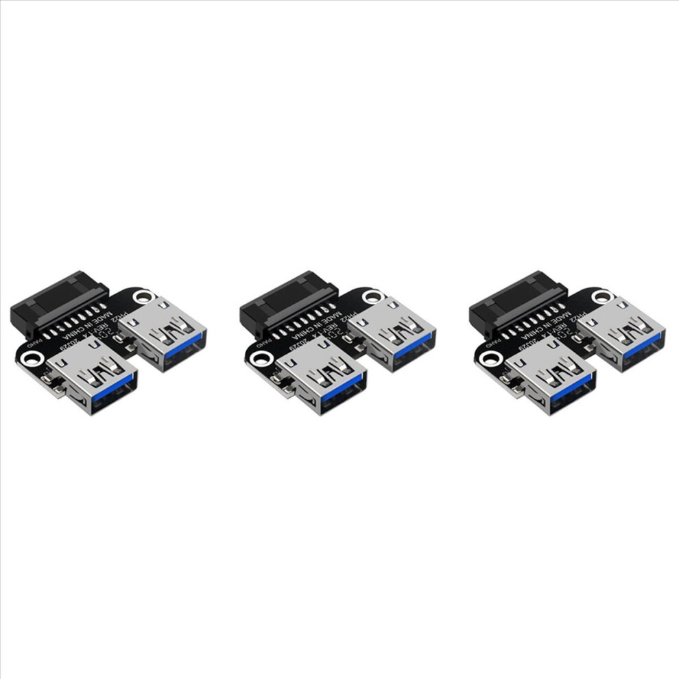 20Pin To Dual Usb3.0 Adapter Connverter Desktop Motherboard,Ph22 4852508217376