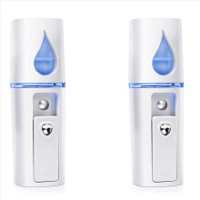 Bærbar Nano Mister Mini Steamer Atomization Hvit