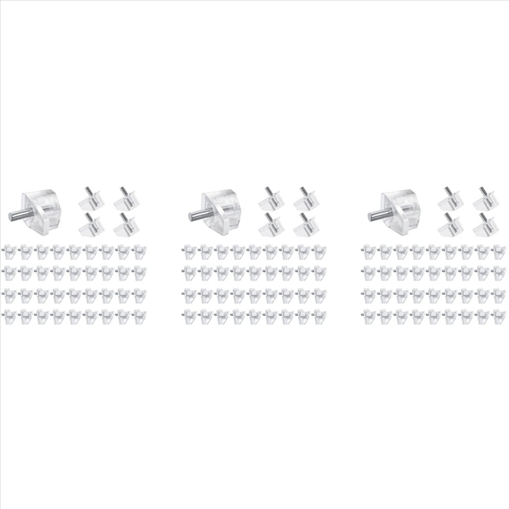 20 Pcs 3 Mm Shelf Pins Clear Support Pegs For Kitchen Furniture 4852508218175