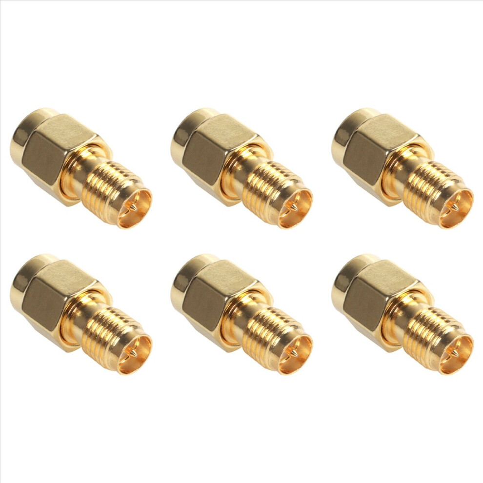 Sma Spina A Rp-Sma Femmina Coassiale Adattatore Connettore Gold 4852508219172