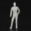 1:50 White Figures Architectural Model Human Scale HO Model ,10 Pcs 7