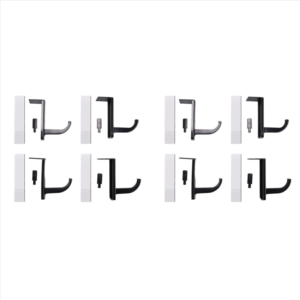 4 Pack Headset Hanger Headphone Hanger Stick-On Hook Headset Stand Light 4852508222783