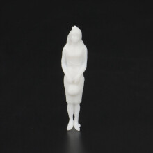 1:50 Figuras Brancas Modelo Arquitetônico Escala Humana Modelo HO, 10 Peças