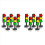 5x LED trafikklysmodul DIY mini trafikklys 3.3-5V for 1