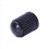 Sett med 100 - Sorte plastventilhetter 4