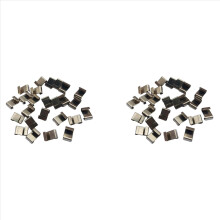 25 stk. Z-Lap-type drivhusglassklips for hageutstyr