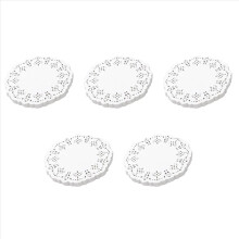 Lace Doilies Paper 100 Pcs,4.5 inch Liners for Cake,Tableware Display