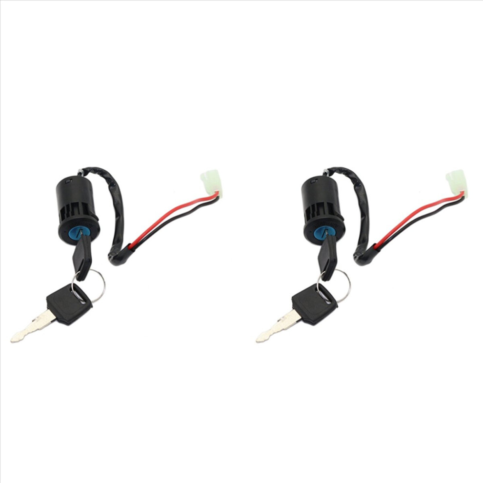 Ignition Key Switch 2 Wires Ignition Keys For Atv Go Kart Scooter 4852508227764