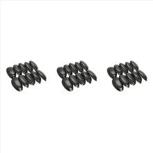10 Pairs Plastic Hairdressing Dye Coloring Ear Cover Shield Protector