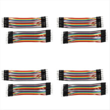 400 Pcs Cable fil electronique Essai Solderless Wire 10cm