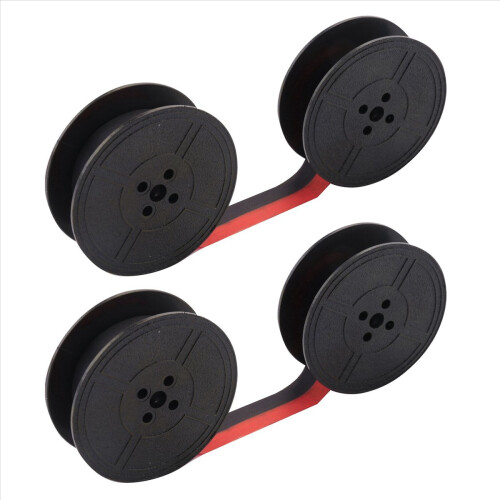 6Pack Typewriter Ribbon Twin Spool Red & Black for Most Typewriter 1