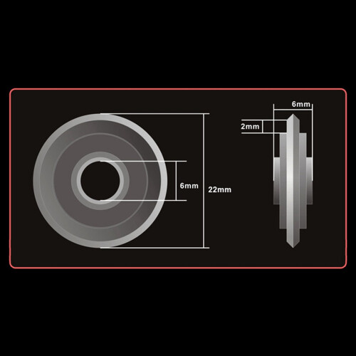 Cutting Machine Wall & Floor Tile Bearing Cutter Wheel, Manual Tile 1