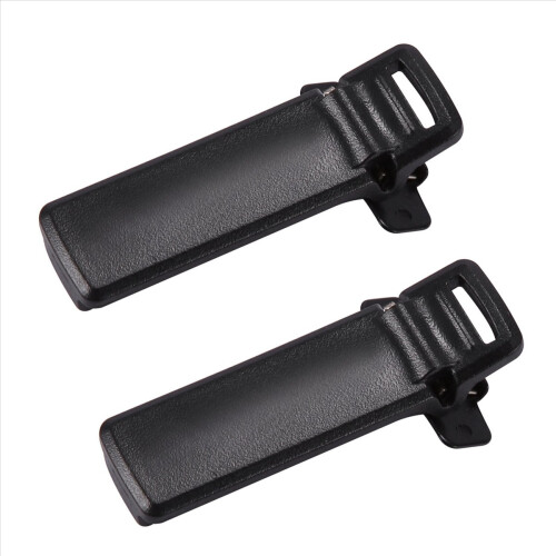 2 stk. ekstra belteklips bak for 2-veis intercom UV5R 1