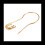 Αγκίστρια Κολοκύθας Calabash σε σχήμα Παραμάνας Swing Tag 400 τεμάχια 3