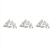 10 Peças AC 250V 15A 6x30mm Fusíveis De Tubo Branco+Argento