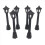 4Pcs Straße Post Lichter Modell Eisenbahn Zug Lampe Post Lichter 2