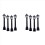 4Pcs Straße Post Lichter Modell Eisenbahn Zug Lampe Post Lichter 1