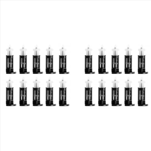 10 stk. plastikmonteringsclips til 4-vejs CPU-kølere 1155 775 CPU