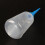250ml Clear White Blue Plastic Liquid Glue Applicator Bottle 4