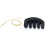 Rubber 4/4 Violin Practice Mute Black 2