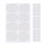 Lot de 8 patchs pour bec de saxophone alto/ténor, 0,8 mm, translucides 1