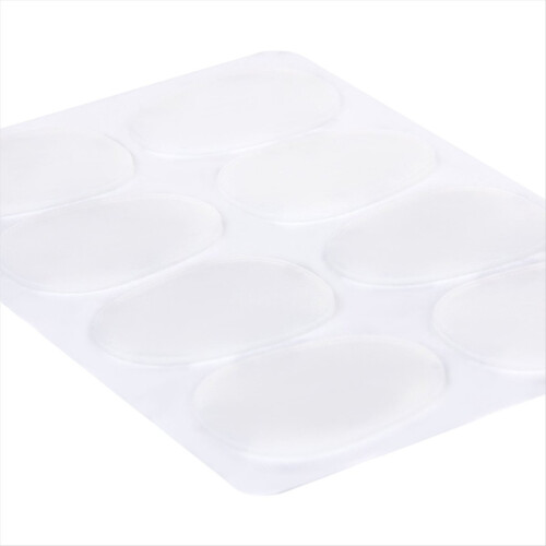 Lot de 8 patchs pour bec de saxophone alto/ténor, 0,8 mm, translucides 1