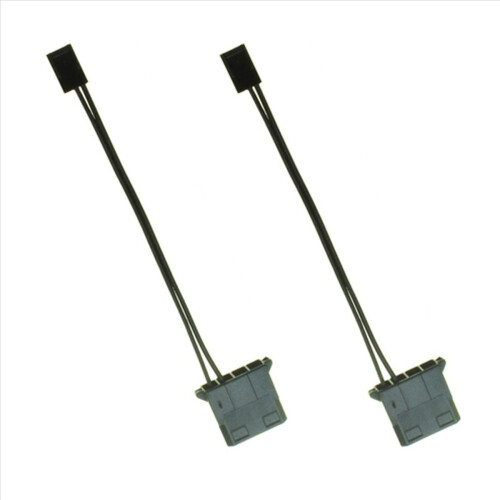1Pcs IDE to 3 Pin Fan Power Cable PC Cooling Convertor Cable
