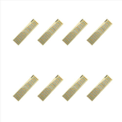 Klistremerke for gitargribebrettnote (gitar - flerfarget)
