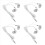 3.5mm In-ear Stereo Earbuds Headphone Headset for Mobile Phone 1