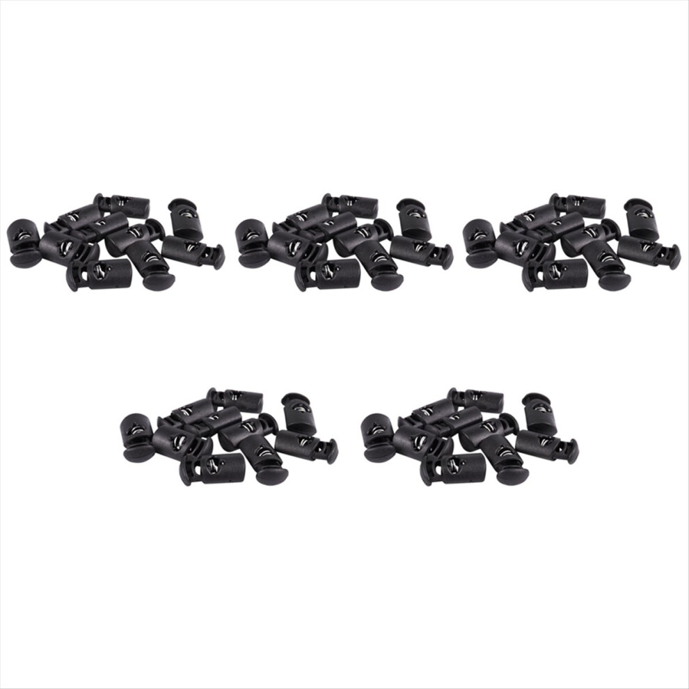 Durchmesser 8 Mm Loch, Kordel Kordelstopper Schwarz, 10 Stueck 4852508245676