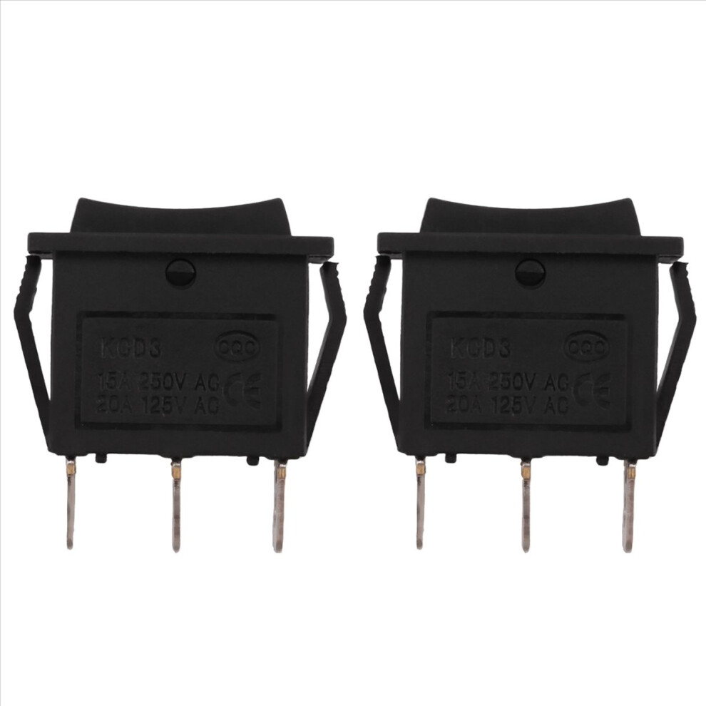Ac15a/250V 20A/125V 3Pin Spdt On-Off-On 3 Position Snap Rocker Switch 4852508254272